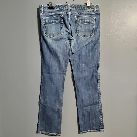 GAP Limited Edition Classic Blue Straight Leg Women's Jeans Size 10 - Picture 5 of 10